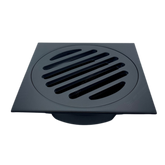 100mm Brass Square Push Into PVC Grate